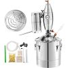 30L Stainless Steel Alcohol Distiller Home Brew Kit Moonshine Wine Making Boiler