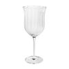Colette 15-Ounce Scalloped Red Wine Glass, Clear