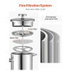 French Press Coffee Maker, 51 Ounce 1.5 Liter Stainless Steel Coffee Press Tea Maker with Filter