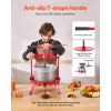 2.38 Gal/9L Fruit Wine Press, Stainless Steel Basket with Cross-beam and Triangular Structure, Manual Juice Maker