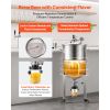 Pressure Fermenter 15 PSI, 16 Gal/60L All-in-One Stainless Steel Conical Secondary Fermentation Bucket, with Cooling Tube