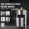 304 Stainless Steel Kettle, 16 GALLON Beer Brew Fermentor, Brew Bucket Fermentor for Brewing, Home Brewing Supplies with Base