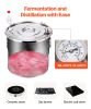 Alcohol Still, 13.2 Gal / 50 L Stainless Steel Water Alcohol Distiller with Copper Coil